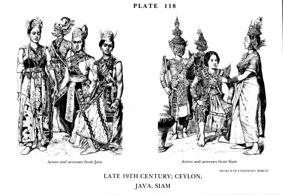 Planche 118b - Fin du XIXe Siecle - Ceylan - Java et Siam - Late 19Th Century - Ceylon - Java et Siam.jpg